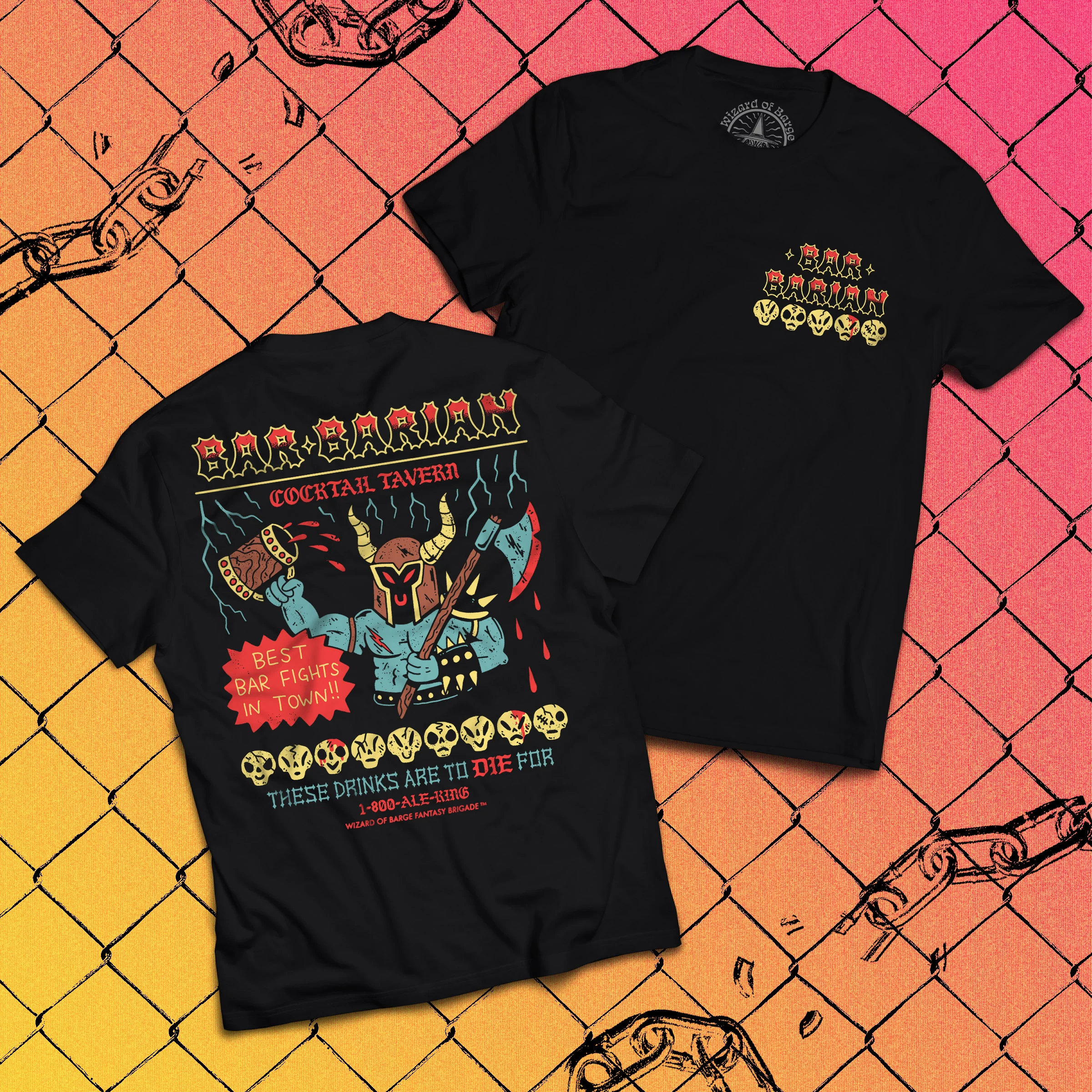 Bar-Barian Tee