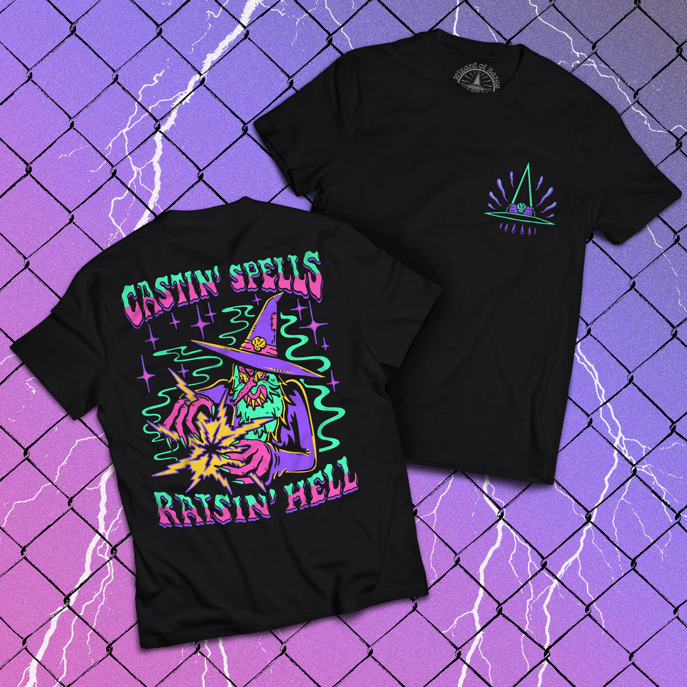 Castin Spells Raisin' Hell Tee