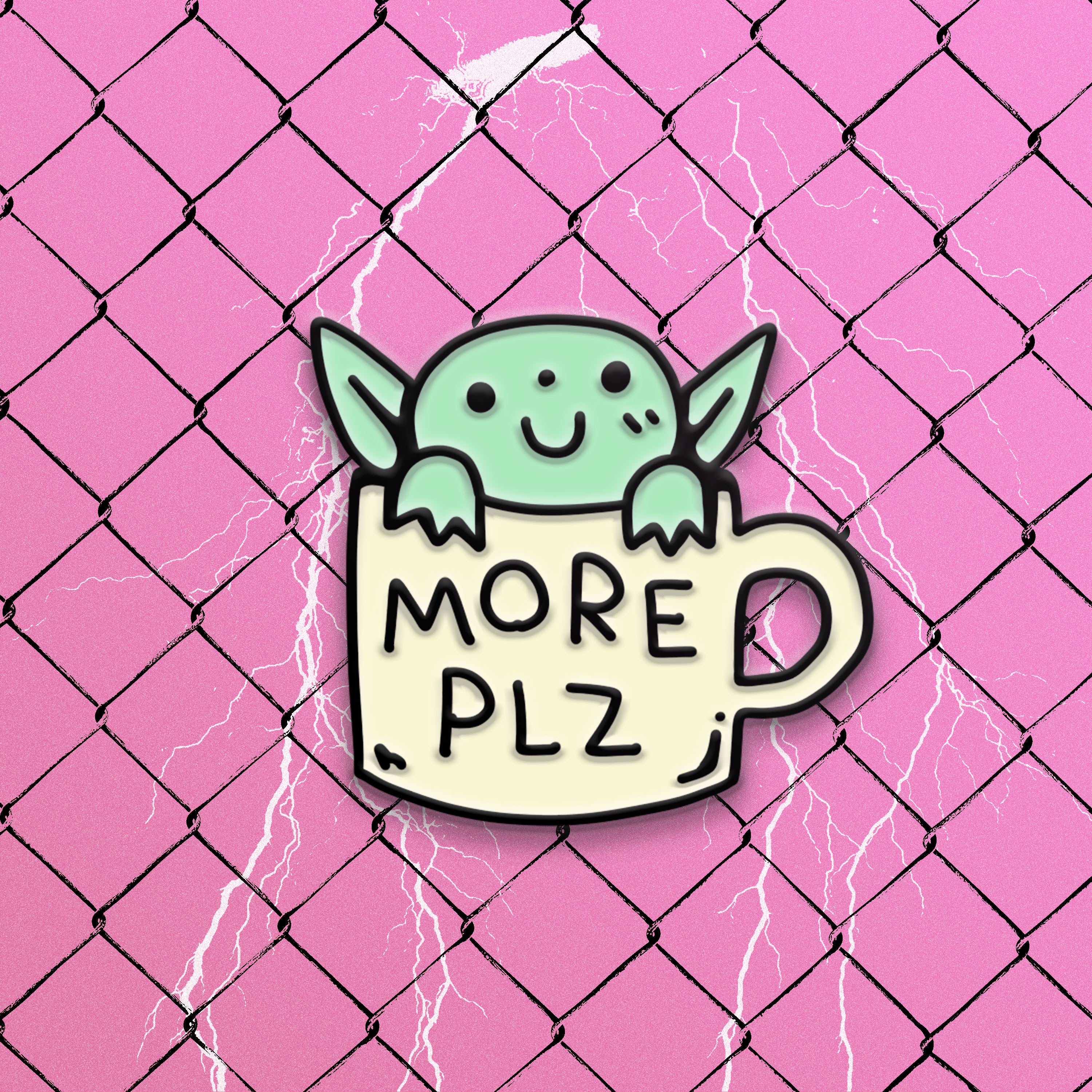 Coffee Goblin Enamel Pin