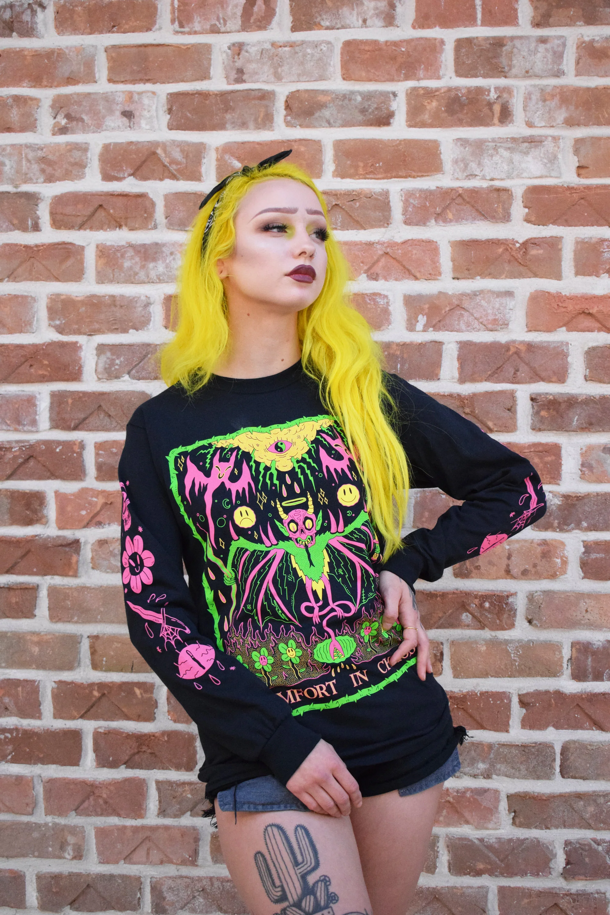 Comfort In Chaos Longsleeve Tee - Image 5