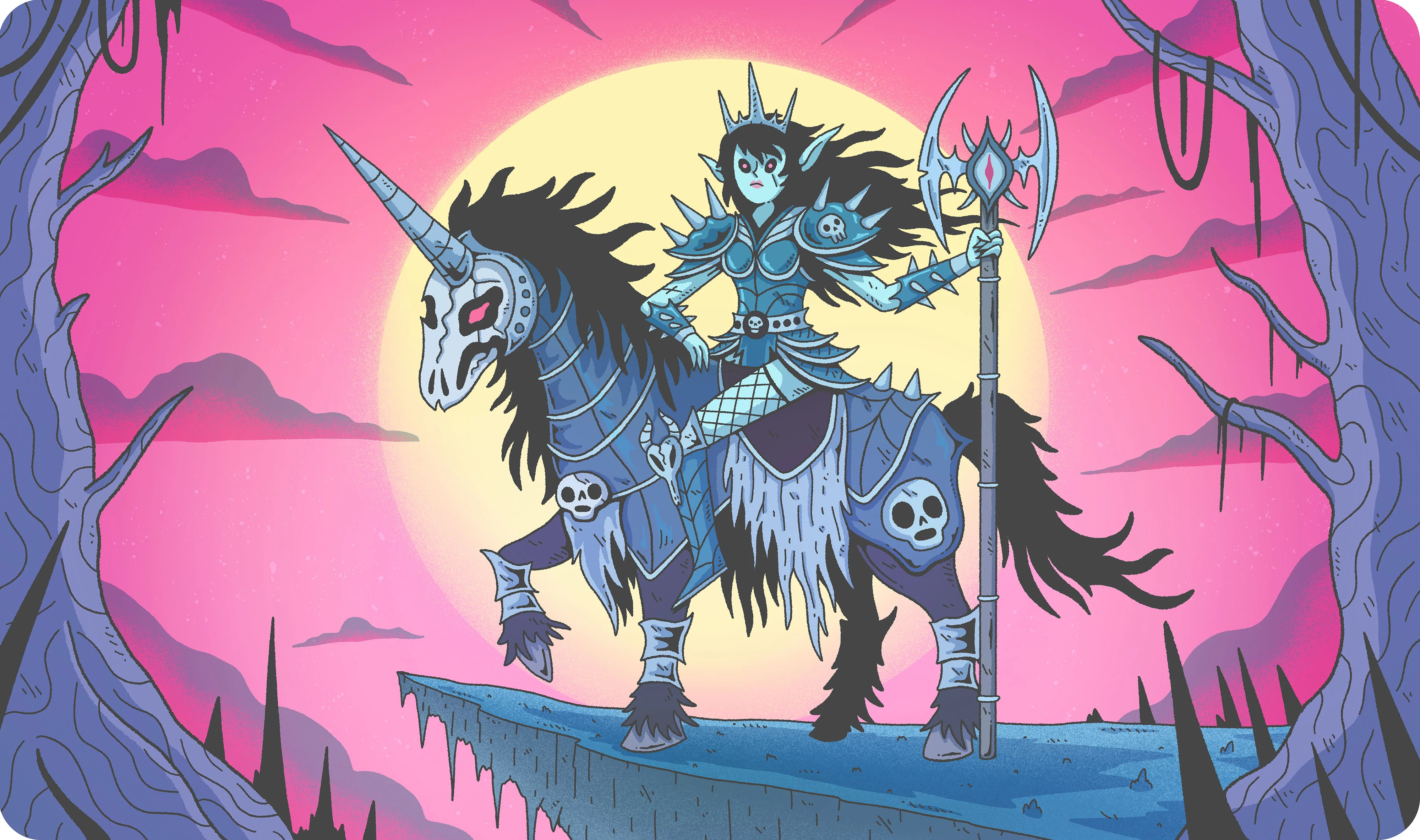 Death Knight Playmat