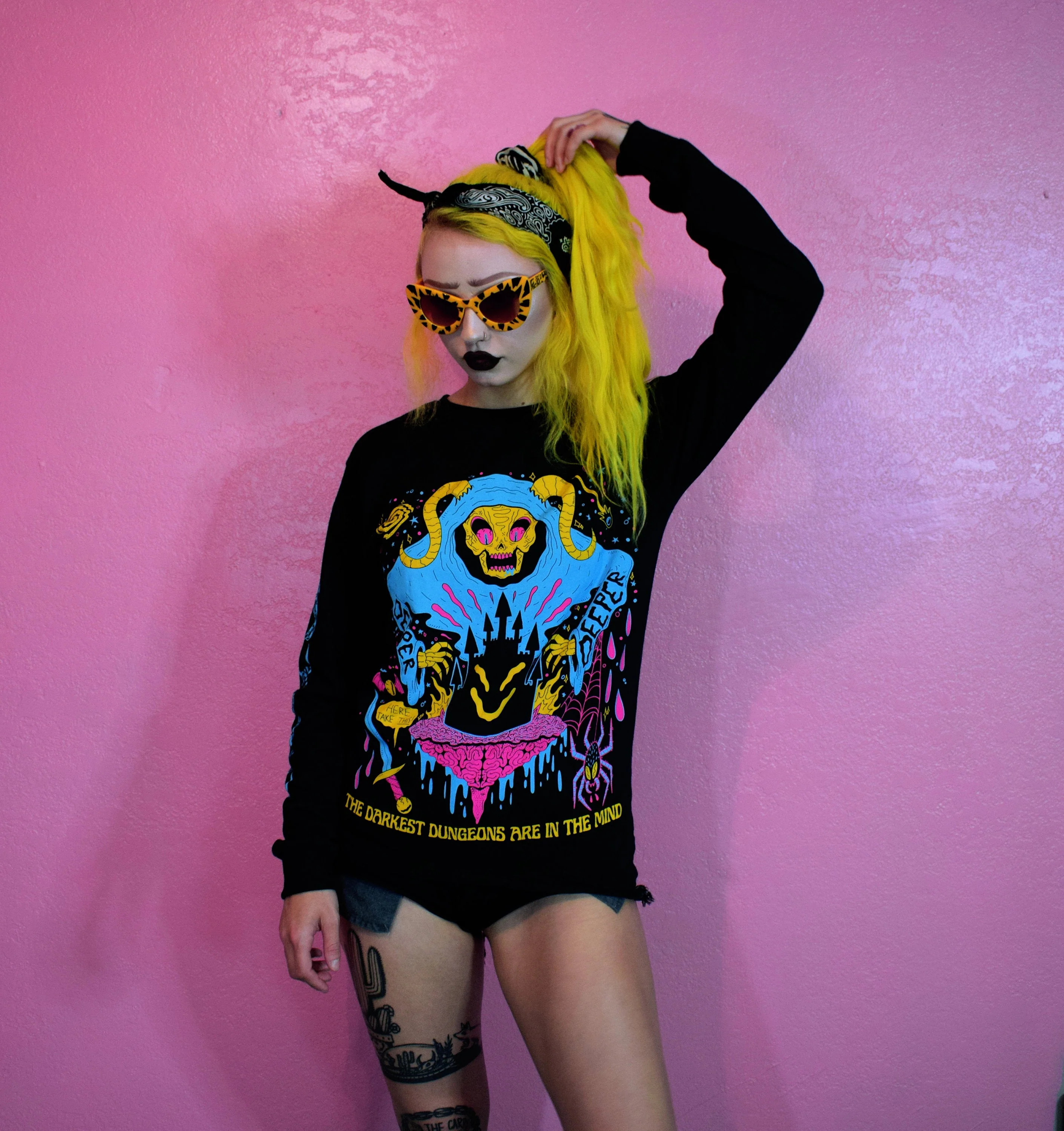 Dungeon Minded Longsleeve Tee - Image 3