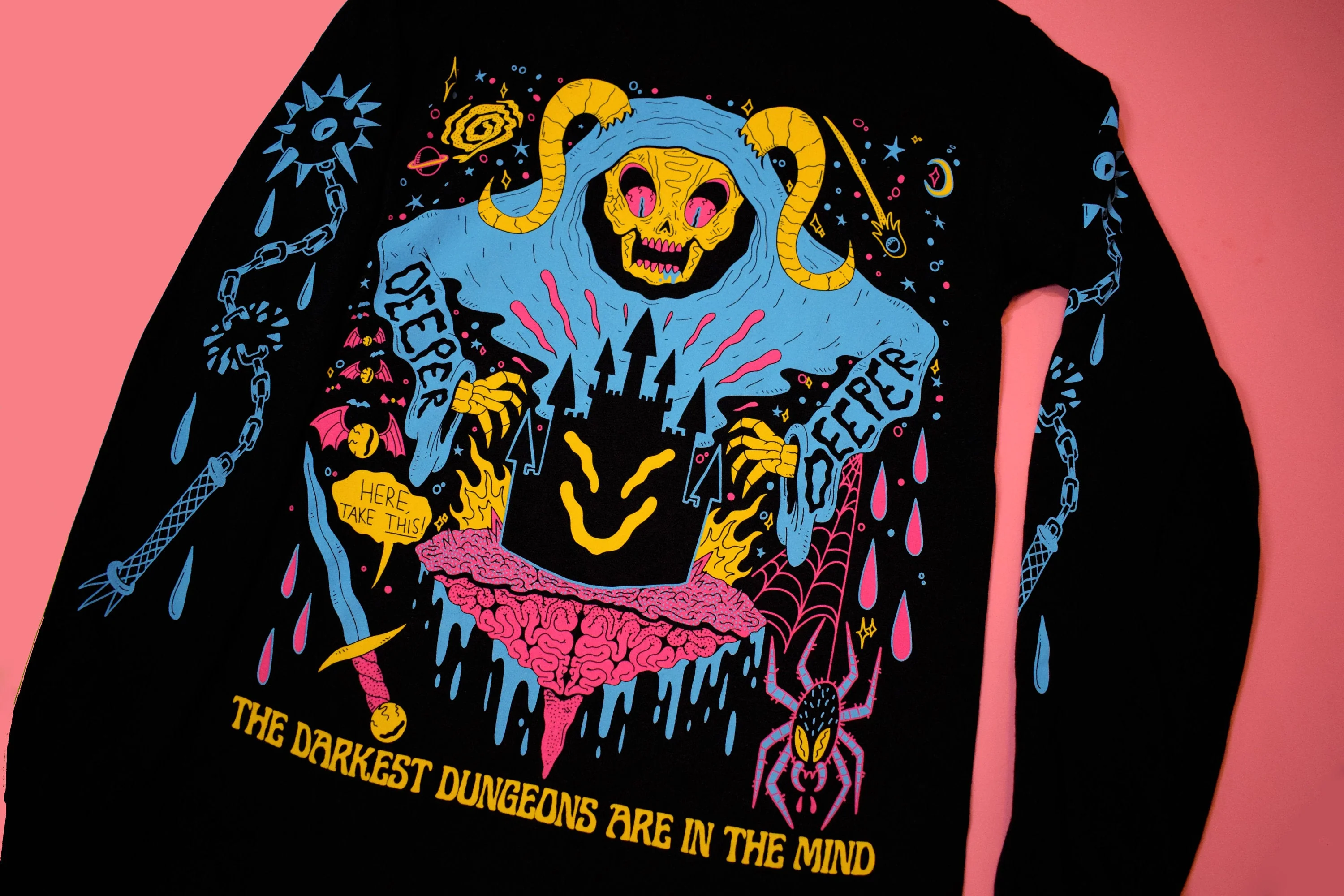 Dungeon Minded Longsleeve Tee - Image 5