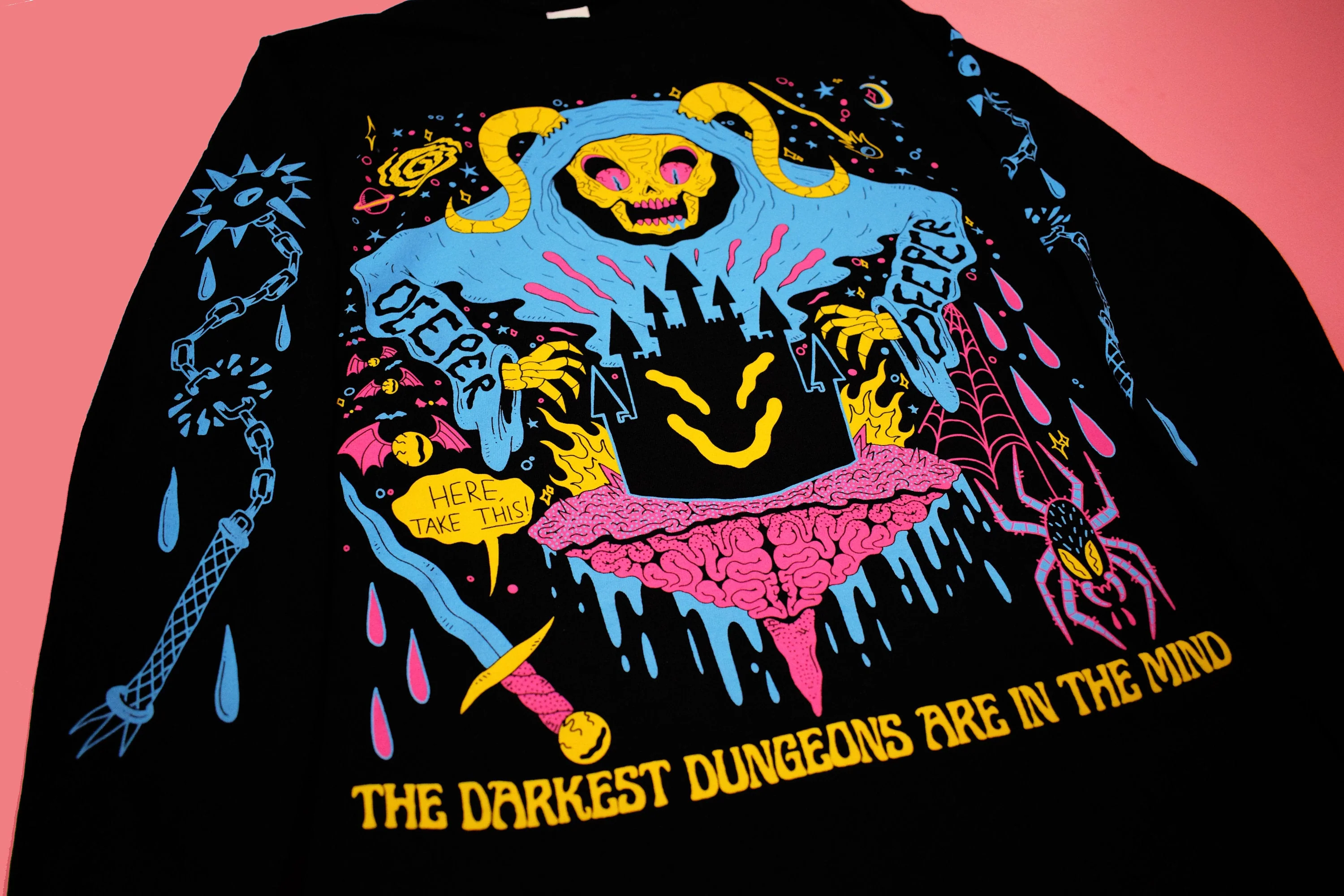 Dungeon Minded Longsleeve Tee - Image 6