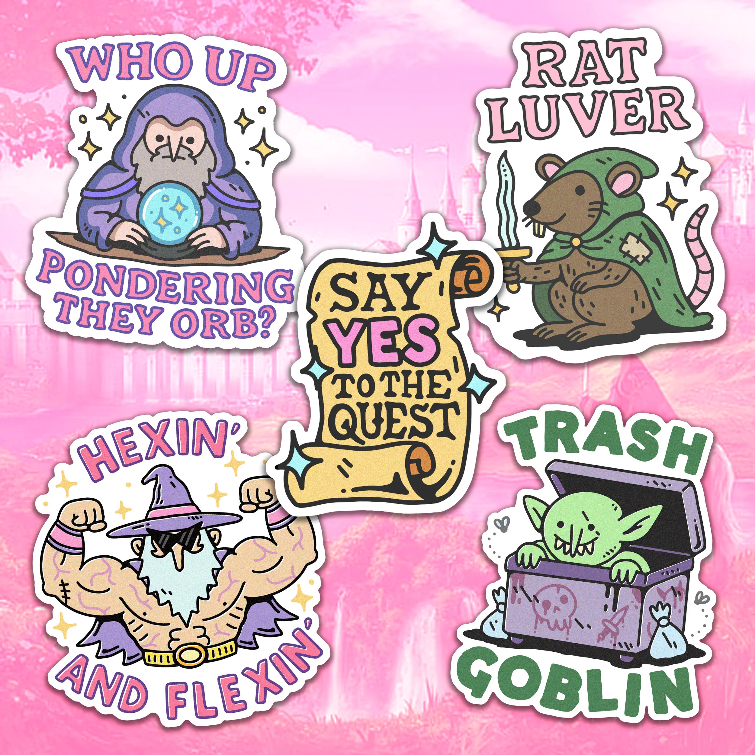 Fantasy Sticker Pack - Image 2
