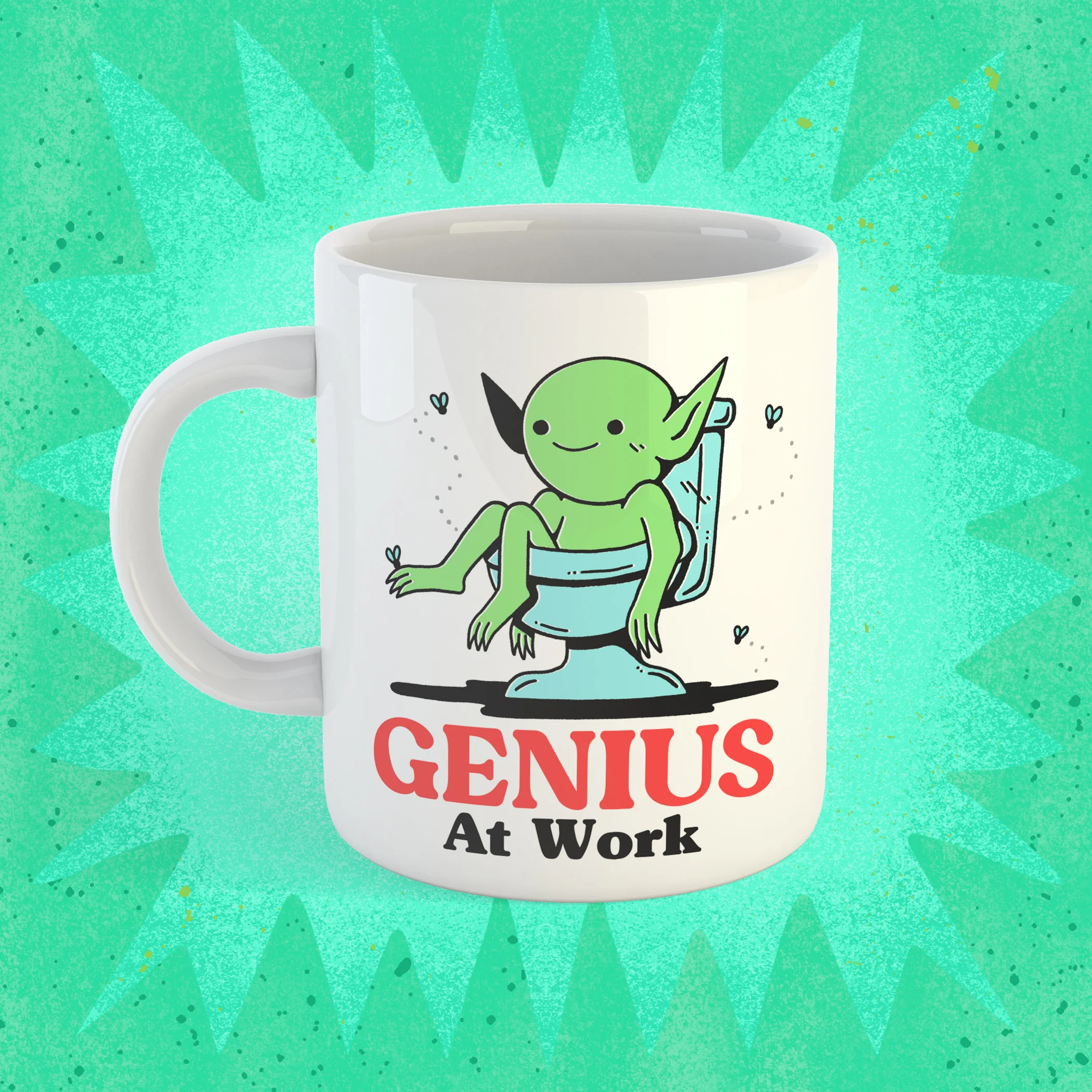Genius At Work Coffee Mug