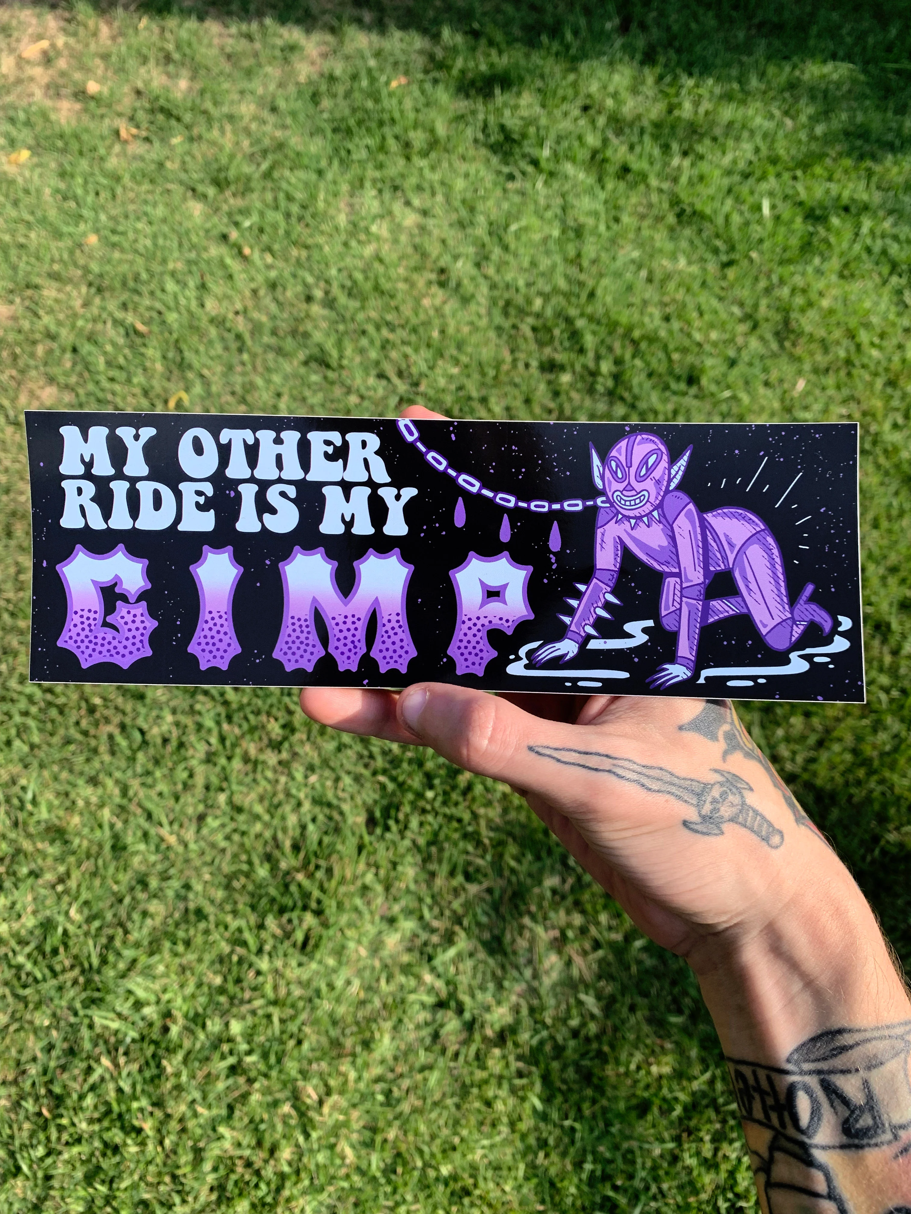 GIMP Bumper Sticker - Image 2