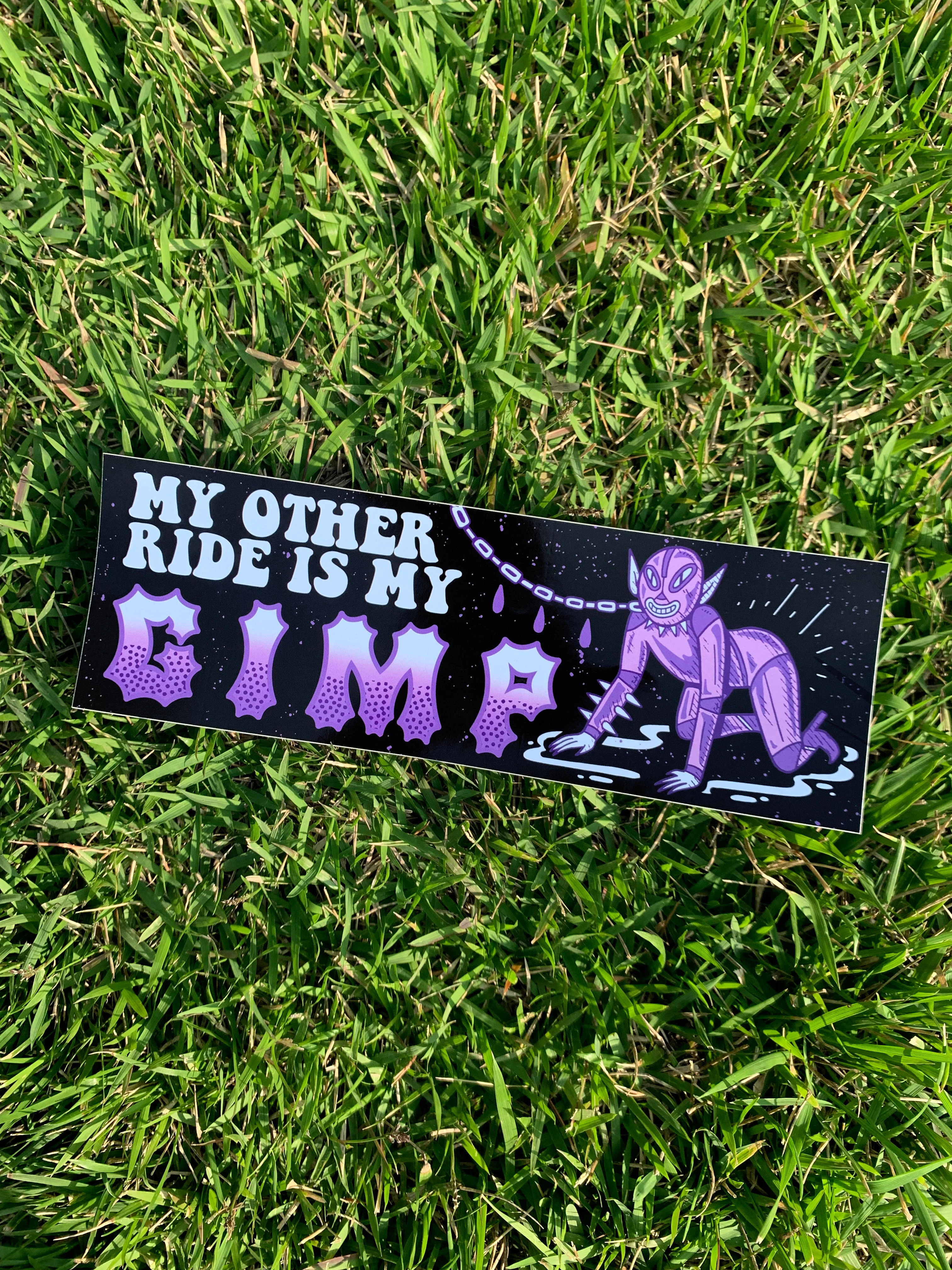 GIMP Bumper Sticker - Image 3