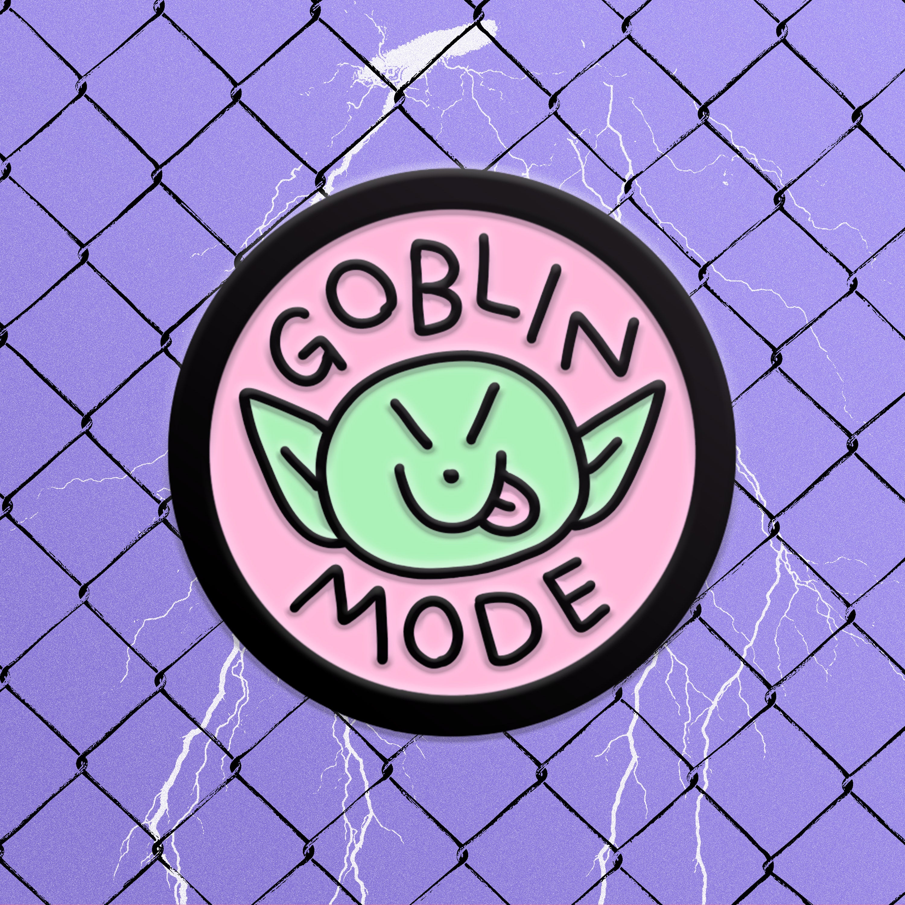 Goblin Mode Enamel Pin