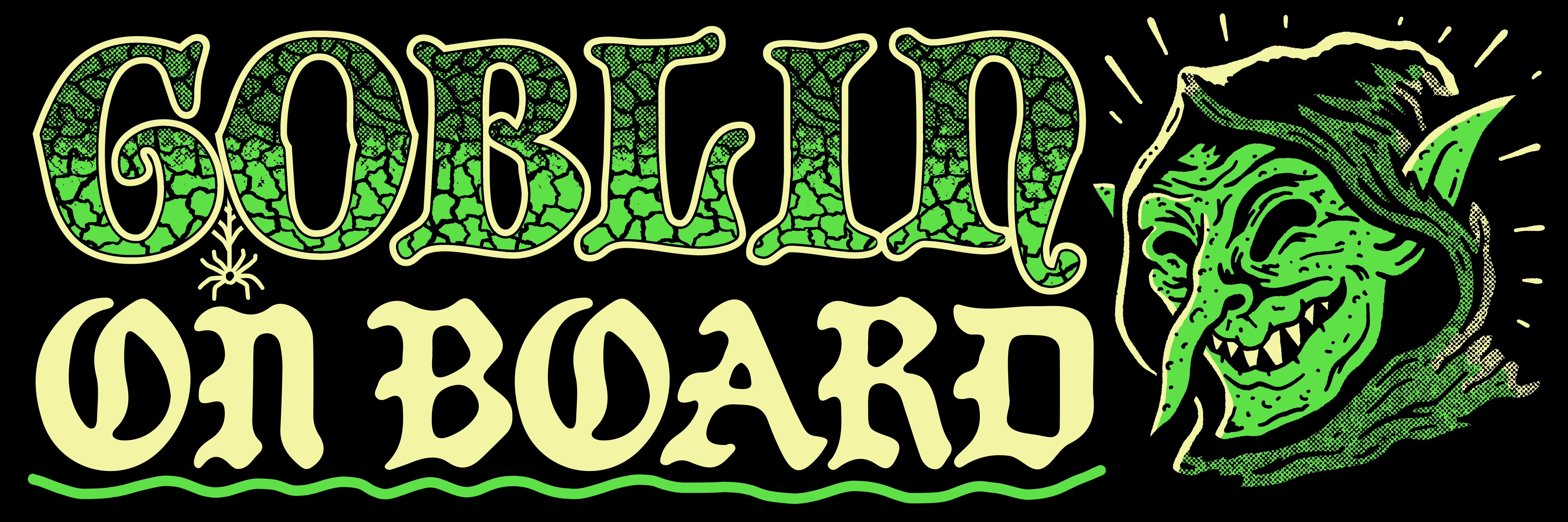 Goblin On Board Bumper Sticker