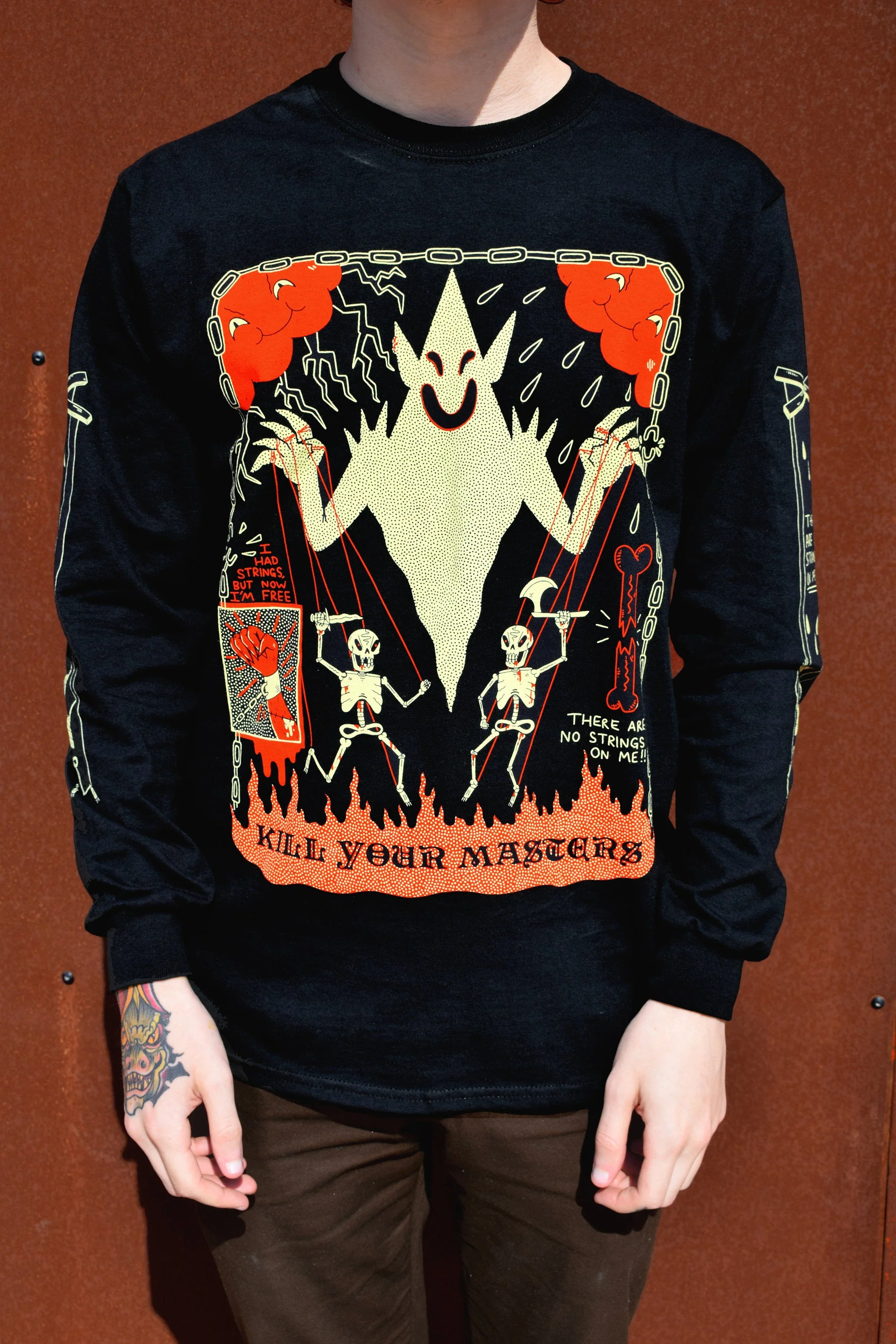 Kill Your Masters Longsleeve Tee - Image 3