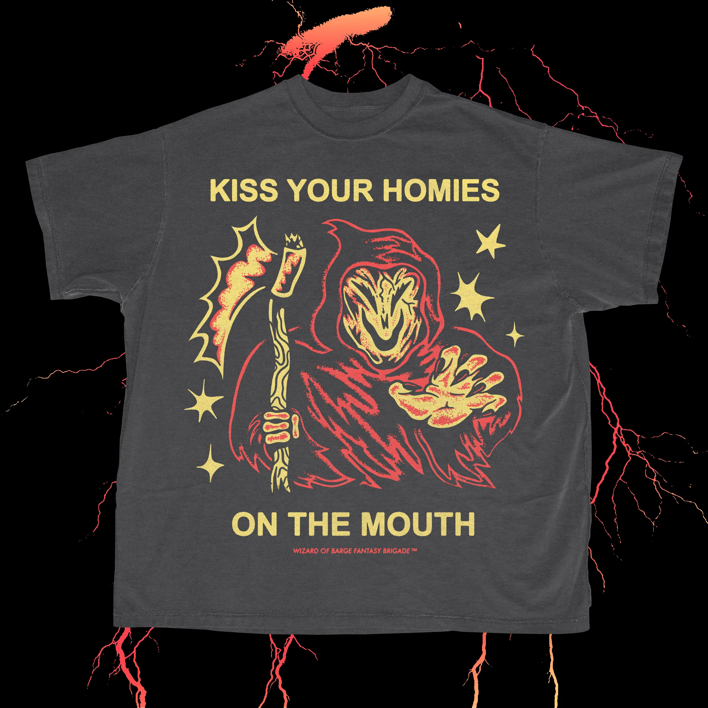 Kiss Your Homies Vintage Tee