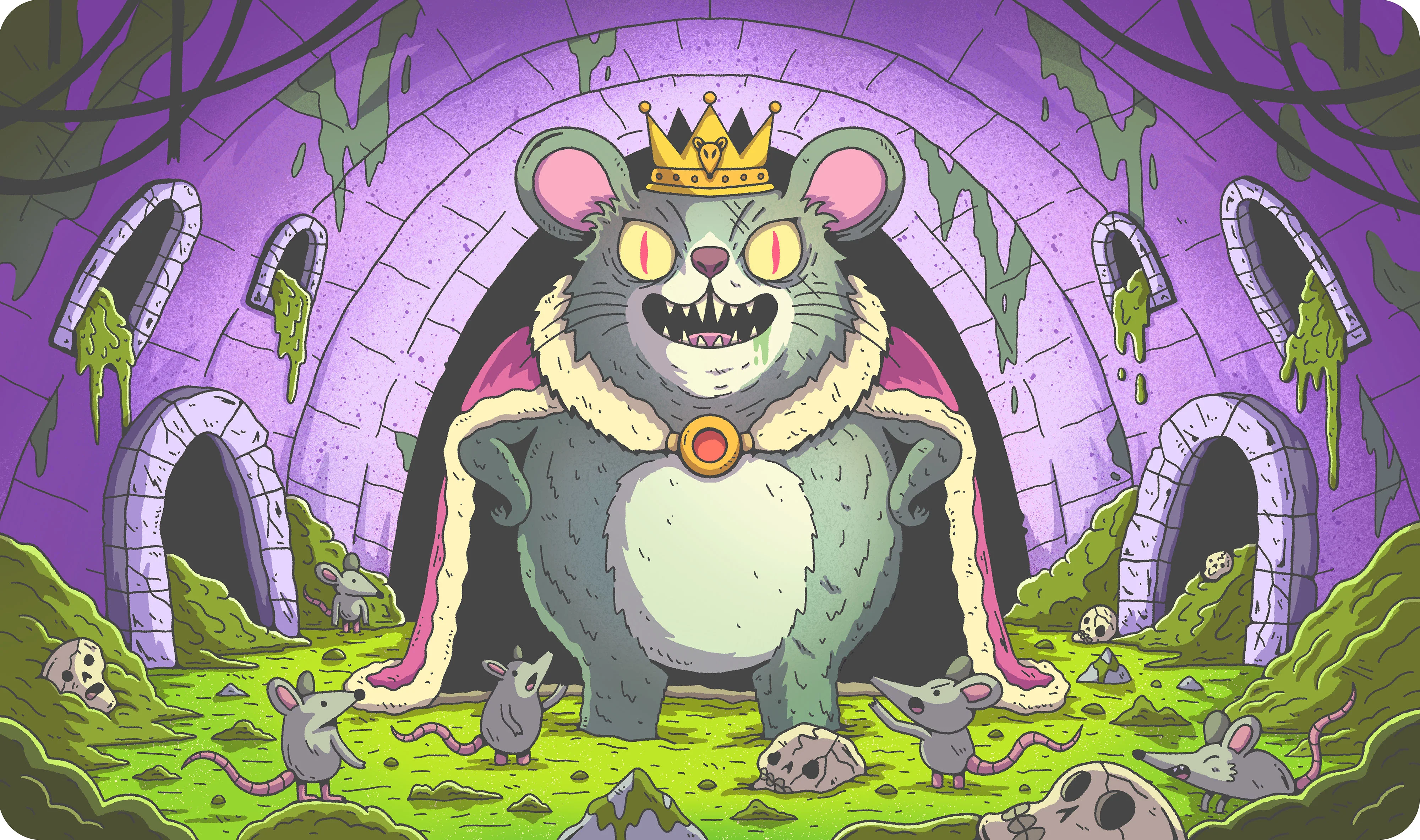 Rat King Playmat