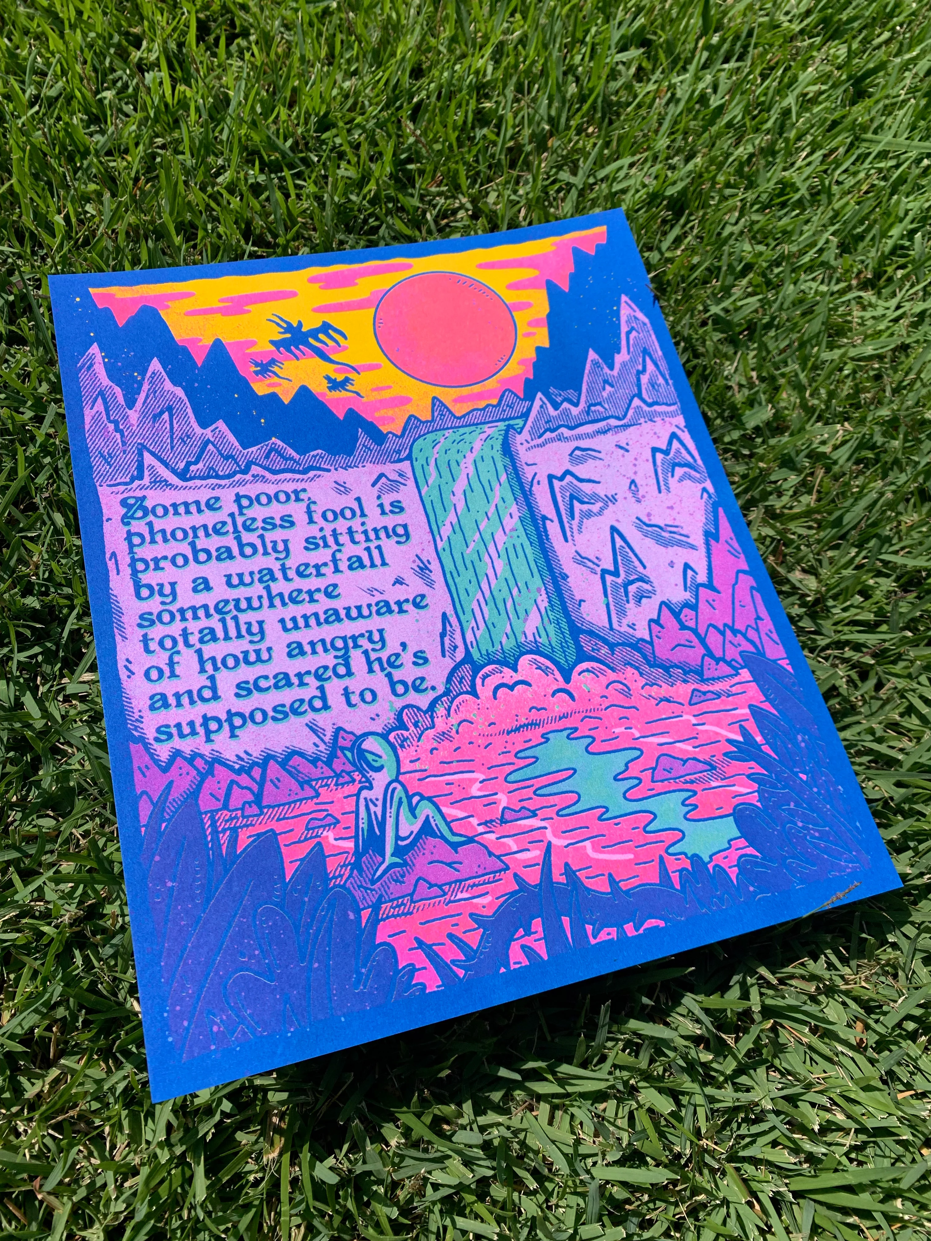 The Waterfall Print - Image 3