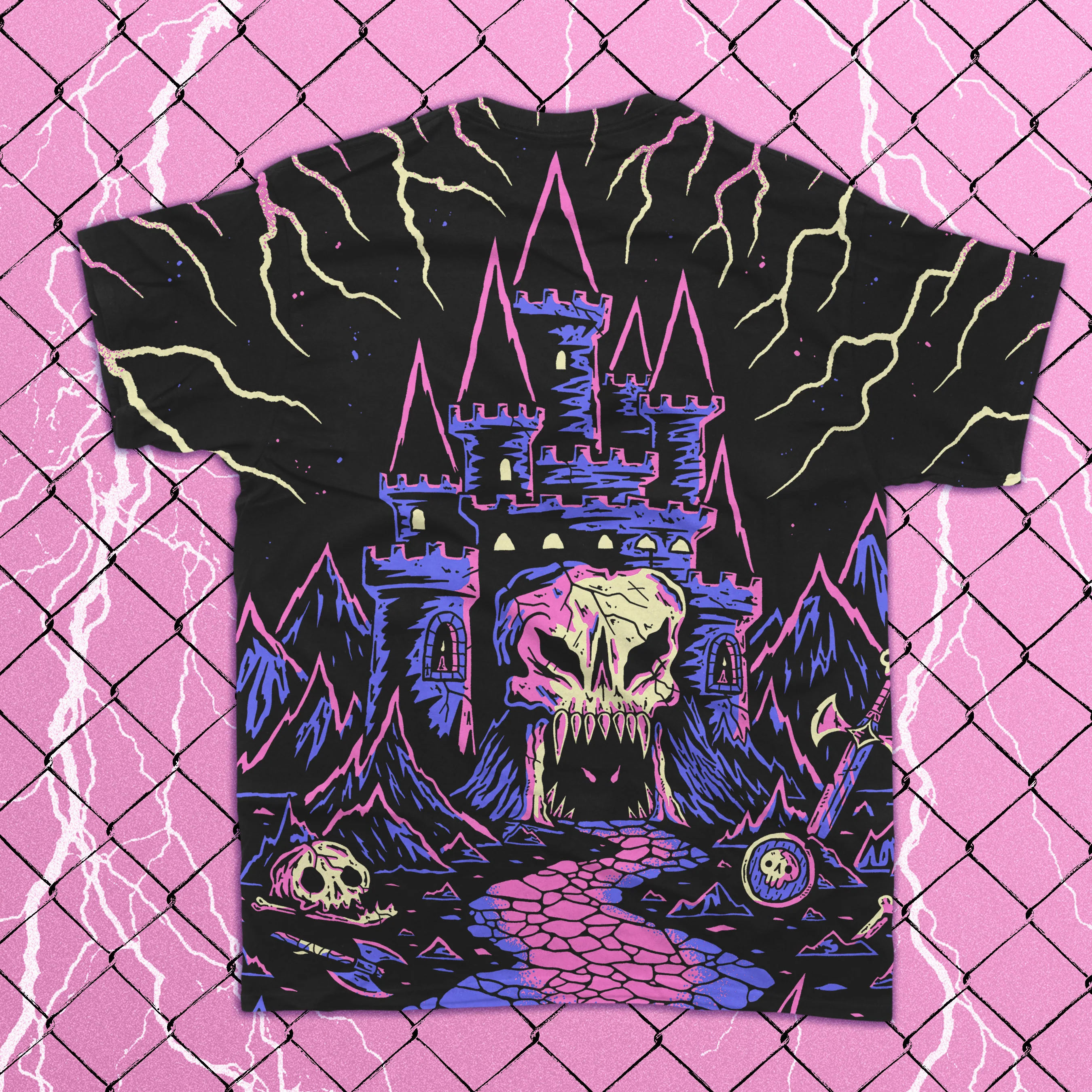 Warlock Tee (All Over Print) - Image 2