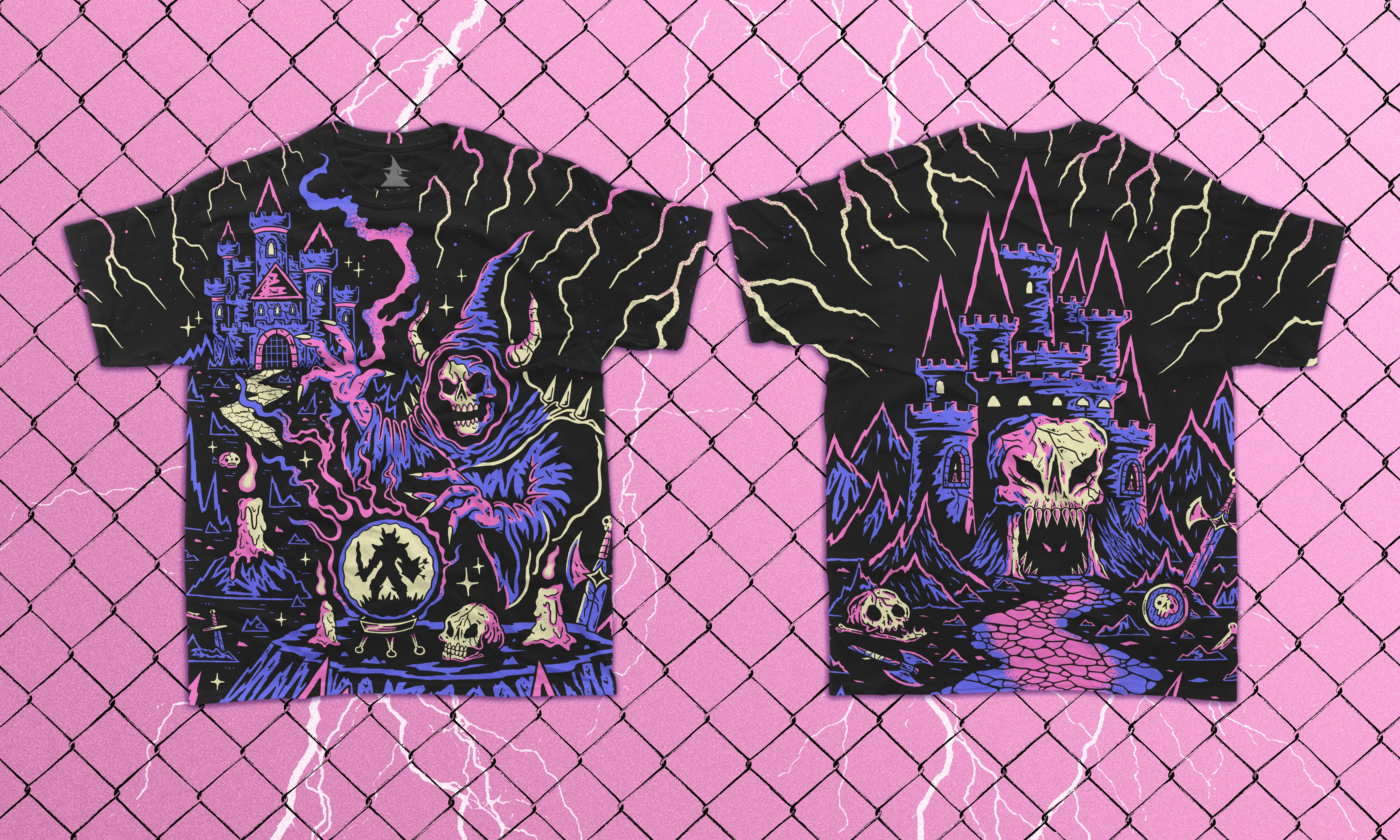 Warlock Tee (All Over Print) - Image 4